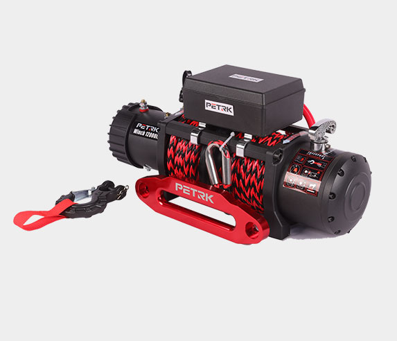 Red guide rope black red guide rope frosted black winch