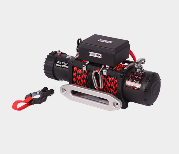 Grey guide rope black red guide rope frosted black winch