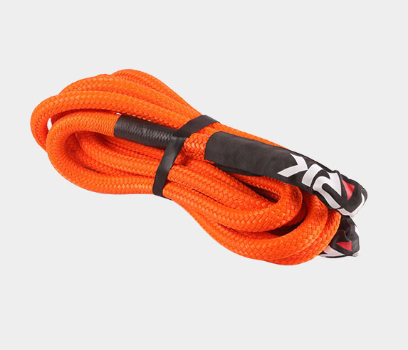 Orange bold trailer rope